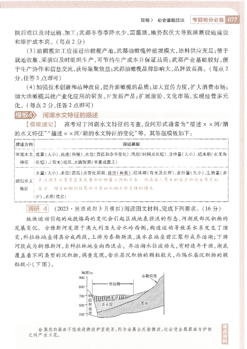 试题调研第十辑地理_2023高考押题卷_试题调研8910期考前推荐看的三期_试题调研第十期考前抢分必备_试题调研第十辑
