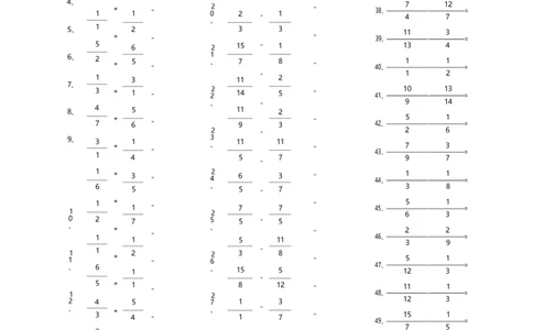 分数加减混合第71~90篇（初级）_编码0121-6年级数学口算计算_口算题（适合5年级）_分数-加减混合（280篇）_（分数）加减混合初级（100篇）
