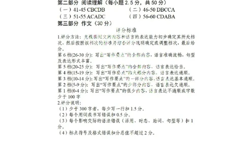 2024届山东省日照市校际联合考试高三一模（2月）日语答案_2024年3月_013月合集_2024届山东省日照市校际联合考试高三一模（2月）_2024届山东省日照市校际联合考试高三一模（2月）日语