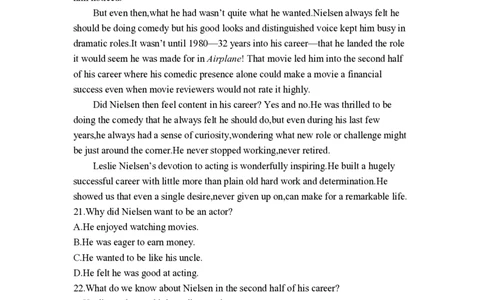 甘肃省武威市凉州区2023-2024学年高三上学期第一次诊断考试英语(1)_2023年9月_029月合集_2024届甘肃省武威市凉州区高三上学期第一次诊断考试