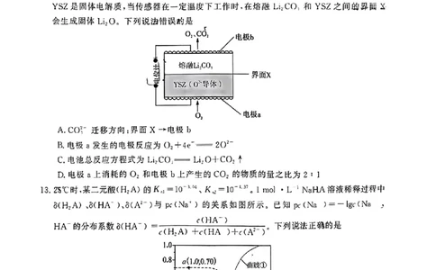 2024届河南省开封市高三下学期第二次质量检测理科综合试题_2024年3月_013月合集_2024届河南省开封市高三下学期第二次质量检测_2024届河南省开封市高三下学期第二次质量检测-理科综合