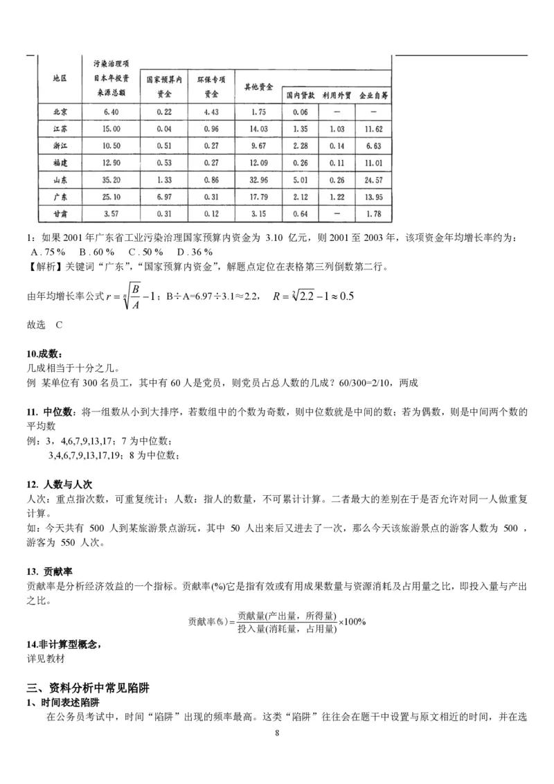 5.最新版行测讲义资料分析（共58页）_中储粮笔试通关资料_2-新版中储粮集团-职业能力分题型刷题提分讲义题库_EPI能力测试_讲义