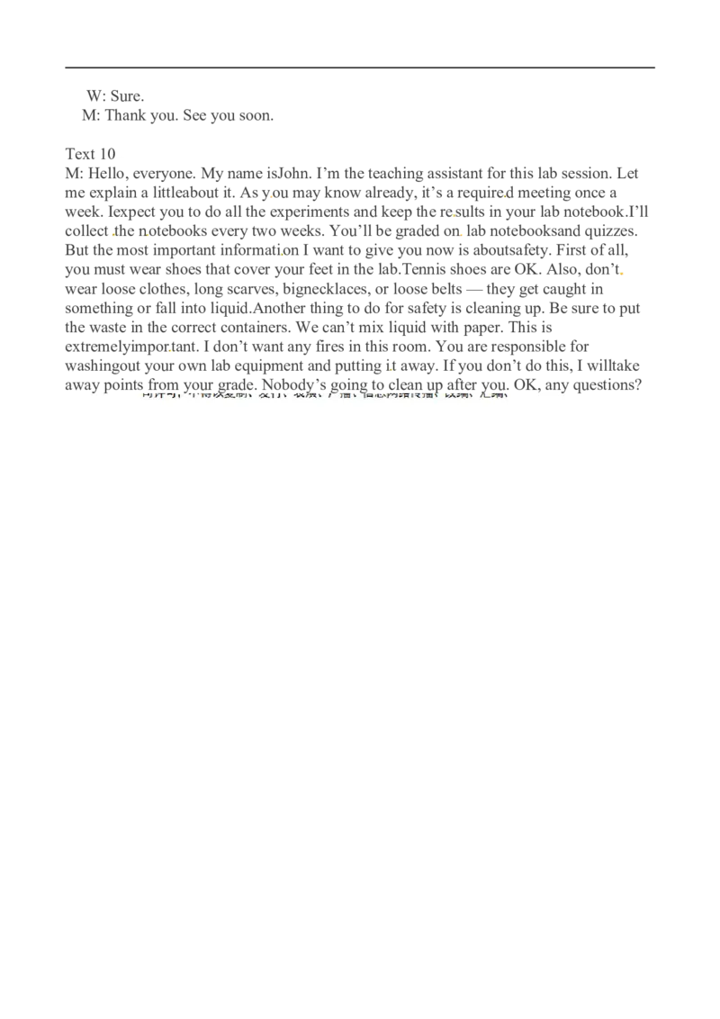 2017年英语听力（全国卷III）听力原文_2024年5月_01按日期_1号_2024高考英语听力专题（80套模拟训练+历年真题）(附音频）_2005-2023年高考英语听力真题汇总