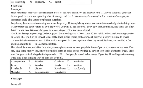 大学英语四级考试15选10专项训练_英语四六级整合_英语四六级真题版本二此版为主此文件夹会持续更新_四六级单词汇总_四级单词_赠四六级加油包_阅读