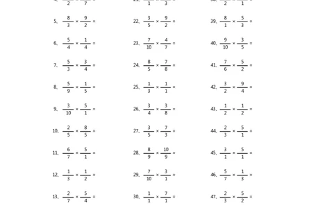 分数乘法第1-10篇_编码0121-6年级数学口算计算_口算题（适合6年级）(1)_分数-乘法（200篇）_（分数）乘法初级（100篇）