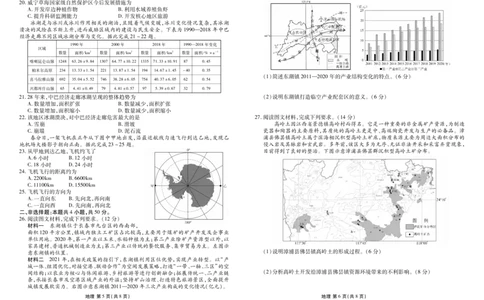 衡水金卷高三上(摸底考)-地理试题+答案(1)_2023年9月_029月合集_2024届衡水金卷高三摸底联考