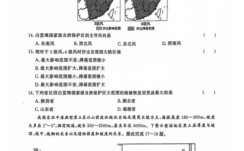河南省青桐鸣大联考2024届高三上学期10月模拟预测地理(1)_2023年10月_01每日更新_9号_2024届河南省青桐鸣大联考高三上学期10月模拟预测