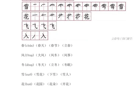 一年级语文下册笔顺、生字、拼音、组词资料_一年级上下册资料_小学一年级学习资料-25年更新版_1-02、小学一年级语文下册_3-6-2-1、复习、知识点、归纳汇总_部编（人教）版