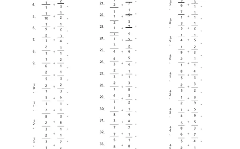 分数除法第1-20篇（初级）_编码0121-6年级数学口算计算_口算题（适合6年级）(1)_分数-除法（200篇）_（分数）除法初级（100篇）