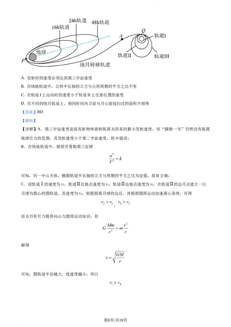 精品解析：辽宁省锦州市某校2023-2024学年高三上学期第二次考试物理试题（解析版）(1)_2023年10月_0210月合集_2024届辽宁省锦州市渤海大学附属高级中学高三上学期第二次考试