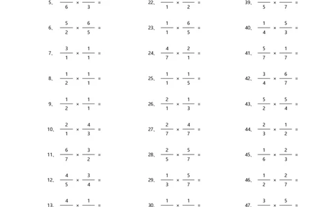分数乘法第91~100篇（初级）_编码0121-6年级数学口算计算_口算题（适合6年级）(1)_分数-乘法（200篇）_（分数）乘法初级（100篇）