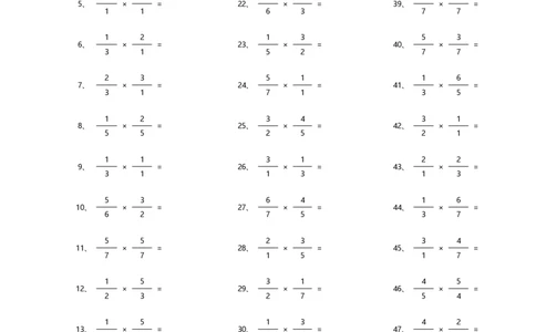 分数乘法第91~100篇（初级）_编码0121-6年级数学口算计算_口算题（适合6年级）(1)_分数-乘法（200篇）_（分数）乘法初级（100篇）
