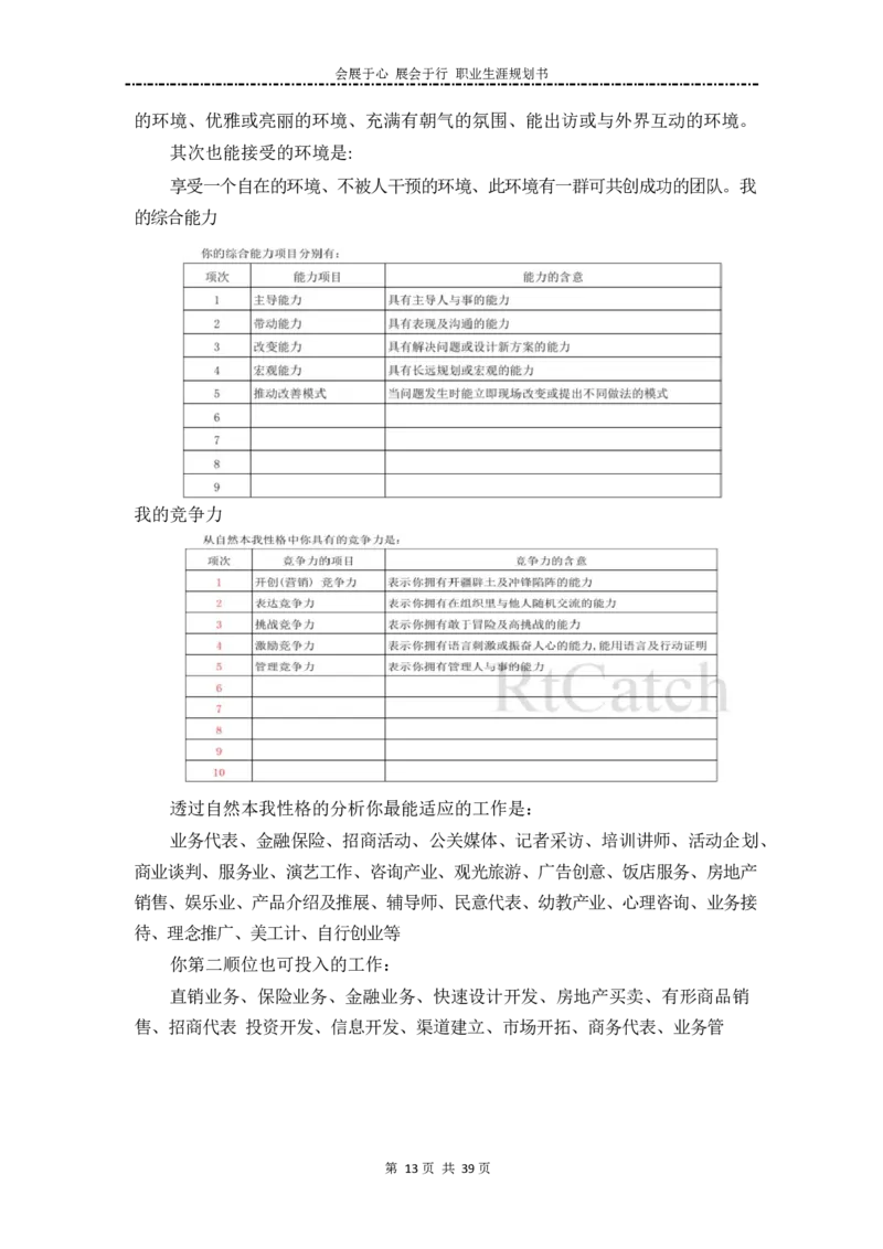 大学生职业规划书范文-艺术设计类专业_E6-职业规划_12艺术设计专业