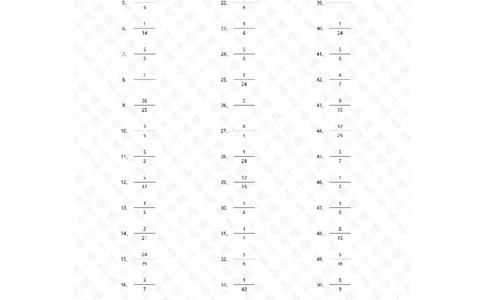 分数乘法第71~90篇（初级）答案_编码0121-6年级数学口算计算_口算题（适合6年级）(1)_分数-乘法（200篇）_（分数）乘法初级（100篇）