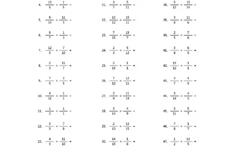 分数乘法第71~80篇（高级）_编码0121-6年级数学口算计算_口算题（适合6年级）(1)_分数-乘法（200篇）_（分数）乘法高级（100篇）