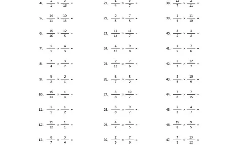 分数乘法第71~80篇（高级）_编码0121-6年级数学口算计算_口算题（适合6年级）(1)_分数-乘法（200篇）_（分数）乘法高级（100篇）