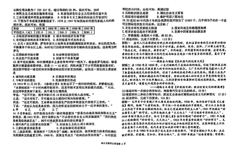 2024届吉林省长春市东北师范大学附属中学高三下学期第五次模拟考试历史试题(无答案)(1)_2024年5月_025月合集_2024届吉林省长春市东北师范大学附属中学高三下学期第五次模拟考试