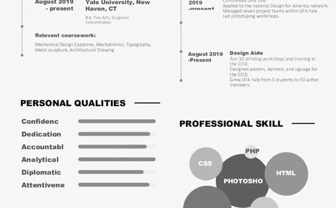 2高端简洁英文CV简历(54)_各类简历_简历模板(1)_英文简历模版86套2025版_