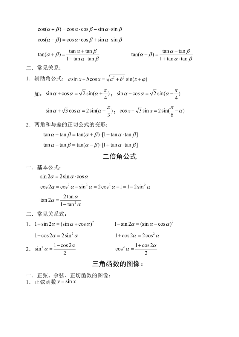 品优教学高中数学总复习提纲_赠送小初高学霸笔记等_小初高知识点_小初高知识点_高考数学知识点