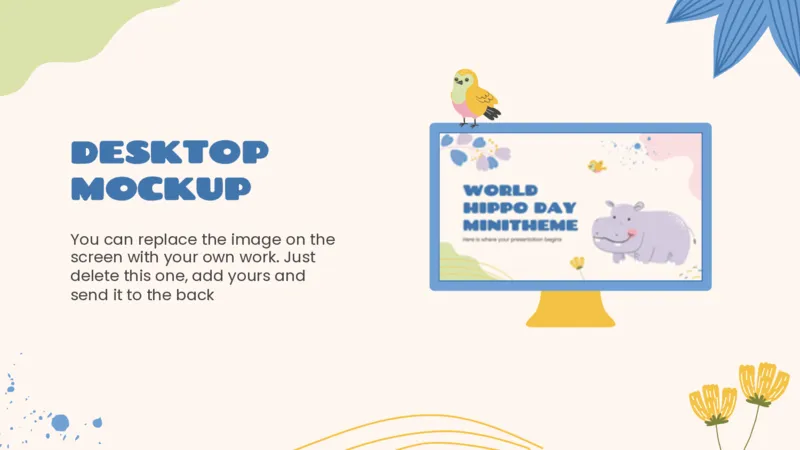 可爱动物（23）_10000+PPT模板大礼包_7丶卡通PPT模板_（100）26套可爱动物ppt模板_主图用