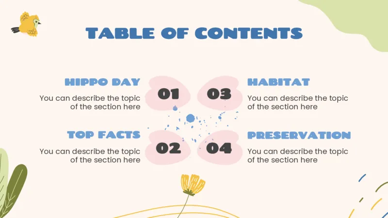 可爱动物（23）_10000+PPT模板大礼包_7丶卡通PPT模板_（100）26套可爱动物ppt模板_主图用