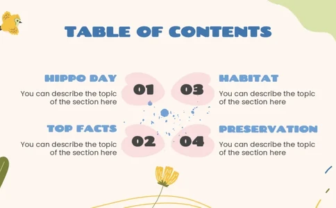 可爱动物（23）_10000+PPT模板大礼包_7丶卡通PPT模板_（100）26套可爱动物ppt模板_主图用