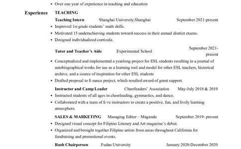 2高端简洁英文CV简历(42)_各类简历_简历模板(1)_英文简历模版86套2025版_