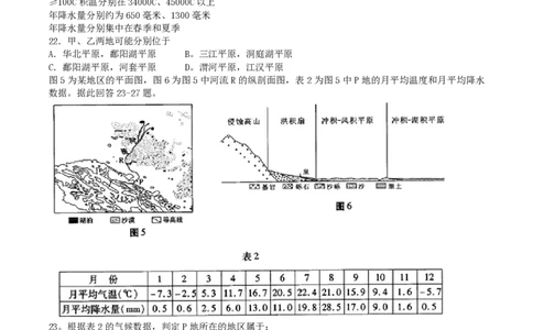 2004年广东高考地理真题及答案_赠送：2008-2024全套高考真题_高考地理真题_旧1990-2007&middot;高考地理真题_1990-2007&middot;高考地理真题&middot;PDF_广东