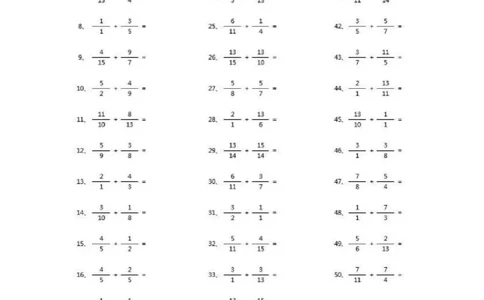 分数加法第51~70篇（高级）_编码0121-6年级数学口算计算_口算题（适合5年级）_分数-加法（200篇）_（分数）加法高级（100篇）
