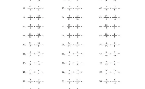 分数加法第51~70篇（高级）_编码0121-6年级数学口算计算_口算题（适合5年级）_分数-加法（200篇）_（分数）加法高级（100篇）