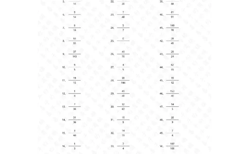 分数加减混合第61~80篇（高级）答案_编码0121-6年级数学口算计算_口算题（适合5年级）_分数-加减混合（280篇）_（分数）加减混合高级1~（100篇）