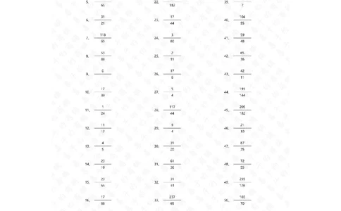 分数加减混合第61~80篇（高级）答案_编码0121-6年级数学口算计算_口算题（适合5年级）_分数-加减混合（280篇）_（分数）加减混合高级1~（100篇）
