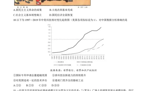 2024北京朝阳高三一模历史试题及答案(1)_2024年4月_024月合集_2024届北京市朝阳区高三一模