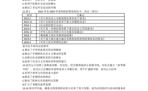 2024届河北省石家庄市高三下学期教学质量检测（一）历史试卷_2024年3月_013月合集_2024届河北省石家庄市普通高中学校毕业年级教学质量检测(一)