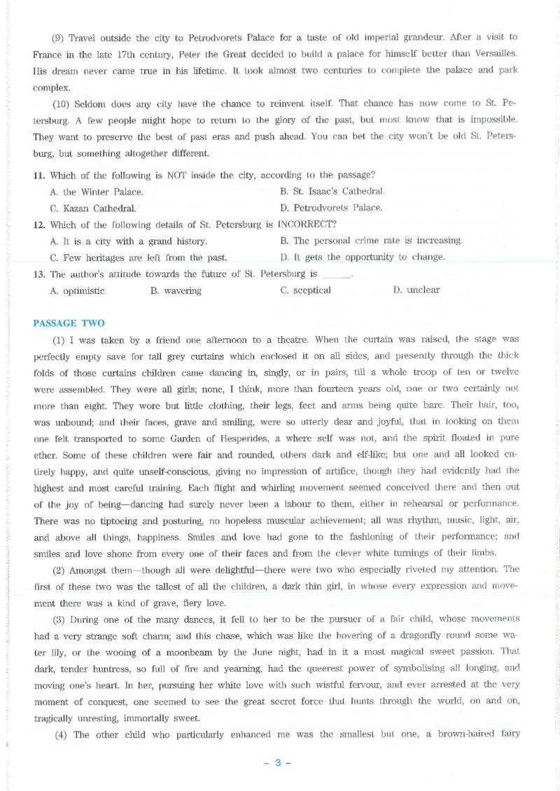 Modeltest4​_2025专四专八真题及备考资料_2009-2024专八真题+备考资料_24专八预测押题卷_专八押题卷7套_第4套预测+解析+听力