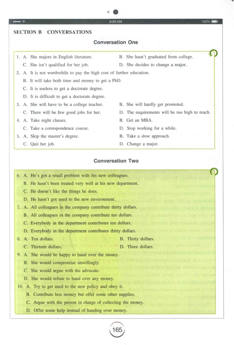 专四听力星火题_2025专四专八真题及备考资料_2009-2024专四真题+备考资料_2024专四备考资料合辑（电子书）_24专四听力_24星火专四听力1000题