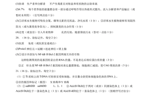 生物-答案_2023年9月_01每日更新_8号_2024届湖北省宜荆荆恩高三9月起点考试_湖北省宜荆荆恩2023-2024学年高三上学期9月起点考试生物试题