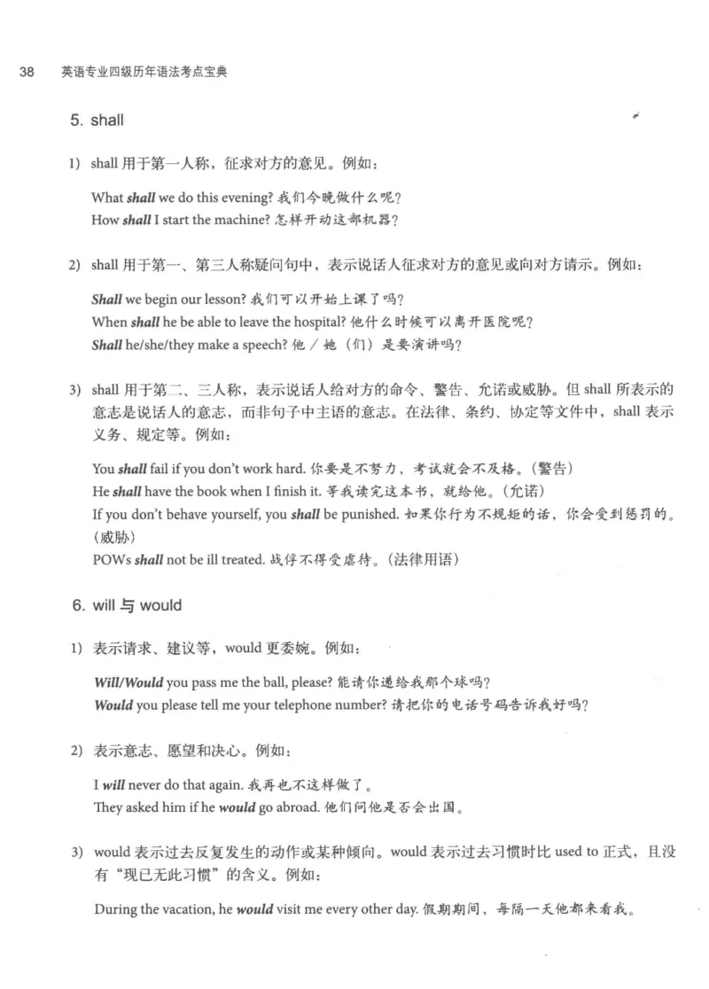 专四语法考点宝典_2025专四专八真题及备考资料_2009-2024专四真题+备考资料_2024专四备考资料合辑（电子书）_24专四语法与词汇_2024英语专业四级历年语法考点宝典