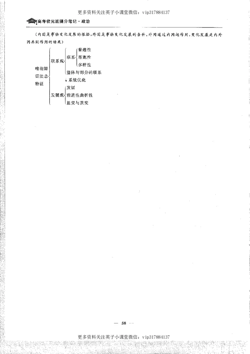 政治状元笔记高中-156页_赠送小初高学霸笔记等_赠_高考状元笔记