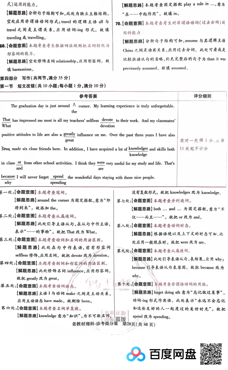 王后雄英语答案_2024高考押题卷_22024王hou雄_王后雄老教材理科-王后雄(陕西，四川，宁夏，青海，内蒙古)（语数英理综）_王后雄理科试卷答案(语数英，理综)