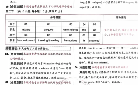 王后雄英语答案_2024高考押题卷_22024王hou雄_王后雄老教材理科-王后雄(陕西，四川，宁夏，青海，内蒙古)（语数英理综）_王后雄理科试卷答案(语数英，理综)