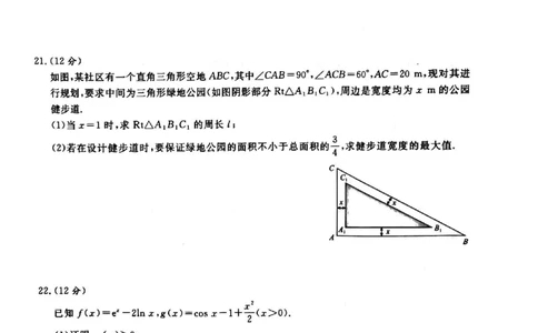 河南省青桐鸣大联考2024届高三上学期10月模拟预测数学(1)_2023年10月_01每日更新_9号_2024届河南省青桐鸣大联考高三上学期10月模拟预测