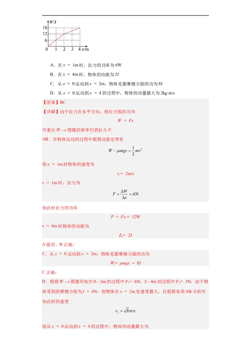 专题12动量(解析版)_赠送：2008-2024全套高考真题_高考物理真题_送高考物理五年真题(2019-2023)分项汇编（全国通用）