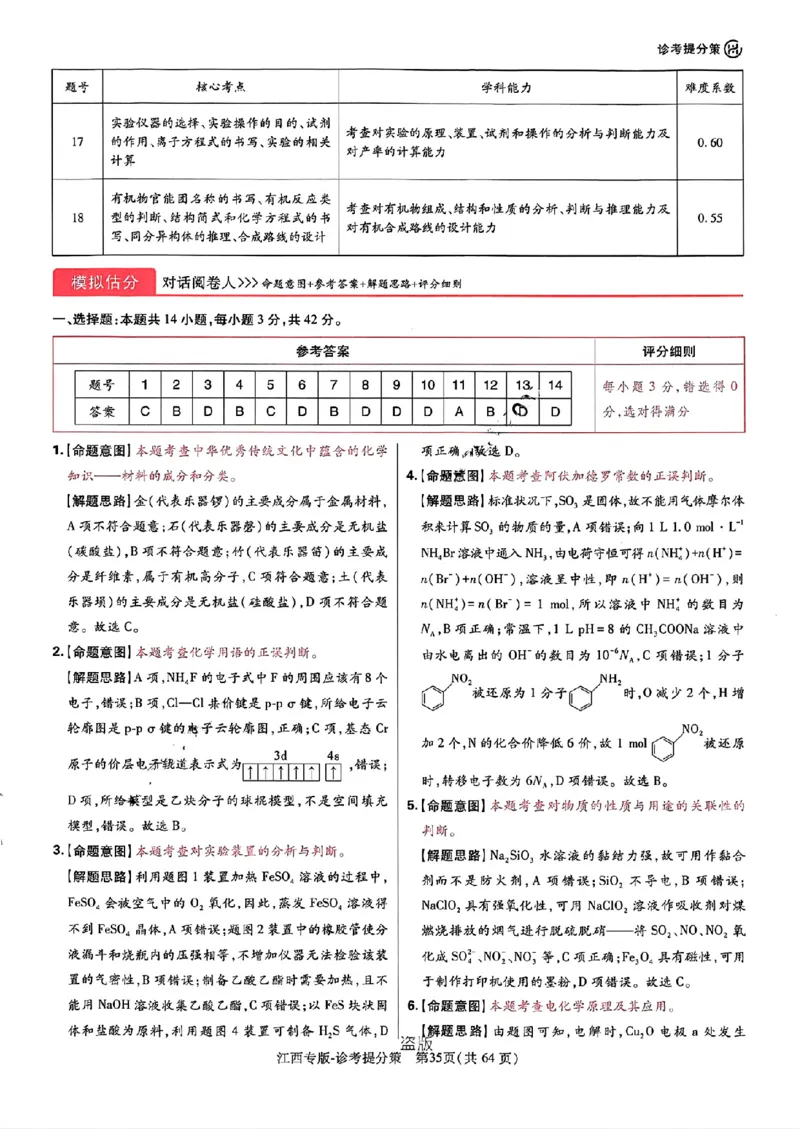 王后雄高考押题预测卷2024江西专版诊考提分册_2024高考押题卷_22024王hou雄_（新高考）2024王后雄押题预测卷（分科版）_4.物理