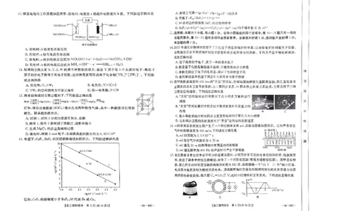 高三理综考试卷(1)_2023年10月_0210月合集_2024届云南省高三10月金太阳联考（24-66C）_云南省2024届高三10月金太阳联考（24-66C）10.12-13理综