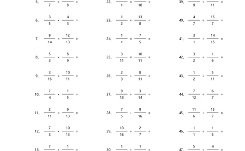 分数乘除混合第21~40篇（高级）_编码0121-6年级数学口算计算_口算题（适合6年级）(1)_分数-乘除混合（100篇）_（分数）乘除混合高级（100篇）