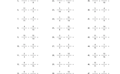 分数乘除混合第21~40篇（高级）_编码0121-6年级数学口算计算_口算题（适合6年级）(1)_分数-乘除混合（100篇）_（分数）乘除混合高级（100篇）