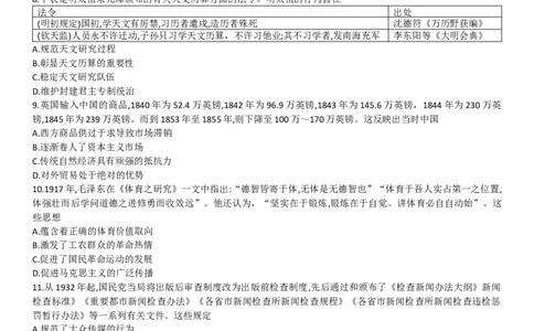 河南省名校联盟2022-2023学年高三上学期9月联考历史试题_2023年7月_01每日更新_27号_2023届河南青桐鸣名校联盟高三上学期9月联考_河南省部分学校2022-2023学年高三上学期9月联考历史