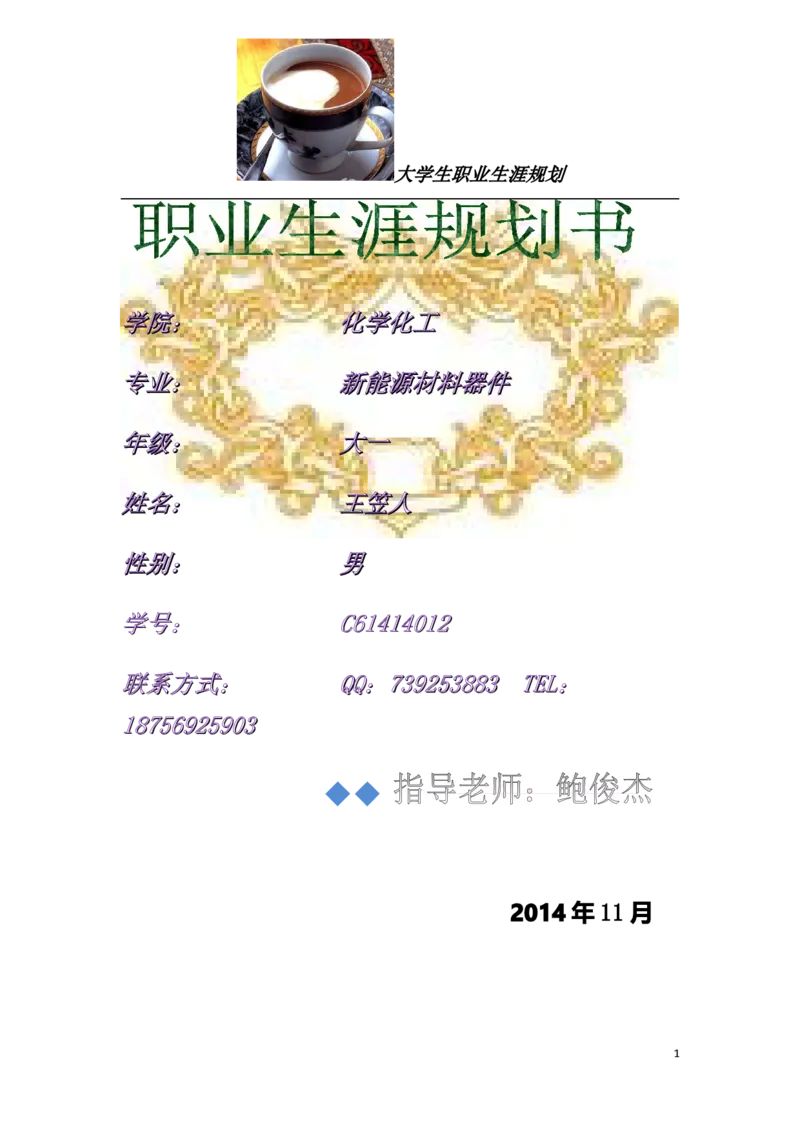 大学生职业规划书新能源_E6-职业规划_27汽车类专业