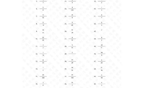 分数乘除混合第61~80篇（高级）答案_编码0121-6年级数学口算计算_口算题（适合6年级）(1)_分数-乘除混合（100篇）_（分数）乘除混合高级（100篇）